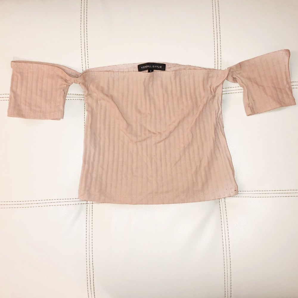 Pacsun Kendall & Kylie Ribbed Crop Top